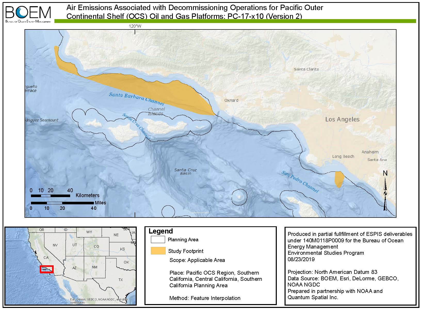 Study Footprint Map Study Footprint Map